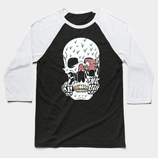 Broken skull Baseball T-Shirt